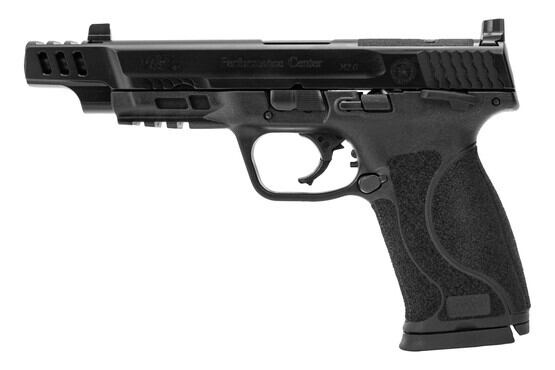 S&W M&P45 handgun with suppressor height sights